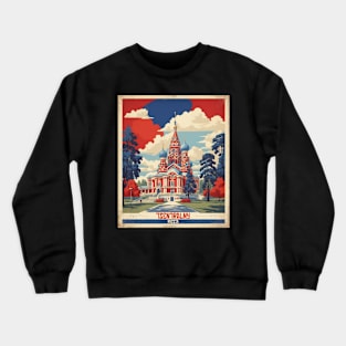 Tsentralnyi Park Russia Vintage Tourism Poster Crewneck Sweatshirt